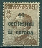 [Italian Stamps Surcharged, type G]