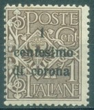 [Italian Stamps Surcharged, type A]