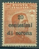 [Italian Stamps Surcharged, type E]