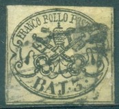[Coat of Arms - Black Print on Colored Paper, type D]