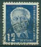 [Presidente di Stato Wilhelm Pieck - Filigrana: Ornamento, Scrivi I]
