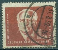 [President Wilhelm Pieck - New Watermark, type J4]