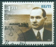 [The 100th Anniversary of the Birth of August Mälk - Writer, Typ IC]