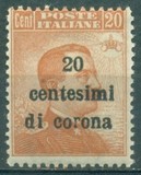 [Italian Stamps Surcharged, type E]