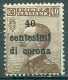 [Italian Stamps Surcharged, type G]