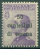 [Italian Stamps Surcharged, type I]