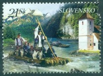 [Raftmen on the Dunajec River, type OU]