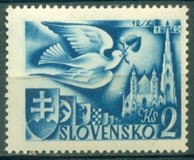 [European Postal Congress - Peace Dove & St. Stephen's Cathedral, tip AL2]