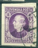 [Andrej Hlinka - Inscription "SLOVENSKÁ POŠTA", type E3]