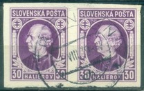 [Andrej Hlinka - Inscription "SLOVENSKÁ POŠTA", type E3]