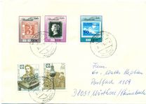 [Stamps on Stamps - The 150th Anniversary of the First Stamp, tip DGZ]