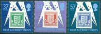 [The 50th Anniversary of Stamps from Guernsey, type RX]