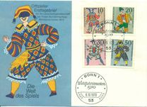 [Charity Stamps - Marionettes, típus QM]