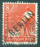 [BERLIN in Black Overprint on "Allied Occupation Zone" Stamps, type A2]