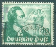 [The 200th Anniversary of the Birth of Johann Wolfgang von Goethe - Poet, type Q]