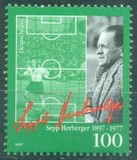 [The 100th Anniversary of the Birth of Sepp Herberger, Football coach and Player, type BLF]