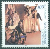 [The 200th Anniversary of the Birth of Franz Schubert, Austrian Composer, type BLE]