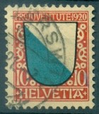 [Pro Juventute 1920 - Coats of Arms of Cantons (Valid from 1-12-1920 to 30-4-1921), type AT]