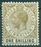 [King George V - Different Watermark, type J16]