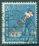 [BERLIN in Red Overprint on "Allied Occupation Zone" Stamps, type B5]