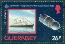 [EUROPA Stamps - European Aerospace, type SF]