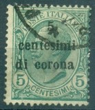 [Italian Stamps Surcharged, type C]