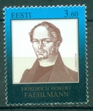 [The 200th Anniversary of the Birth of Friedrich Robert Faehlmann - Founder of Learned Estonian Society, Typ GT]