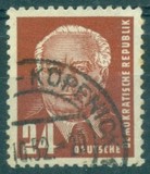 [Presidente di Stato Wilhelm Pieck - Filigrana: Ornamento, Scrivi I1]