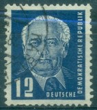 [Presidente di Stato Wilhelm Pieck - Filigrana: Ornamento, Scrivi I]