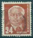 [Presidente di Stato Wilhelm Pieck - Filigrana: Ornamento, Scrivi I1]