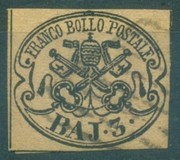 [Coat of Arms - Black Print on Colored Paper, type D1]