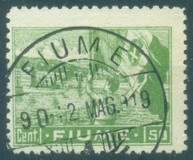 [New Daily Stamps - Inscription "FIUME", loại AB1]