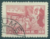 [New Daily Stamps - Inscription "FIUME", loại AB2]