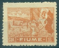 [New Daily Stamps - Inscription "FIUME", loại AB3]