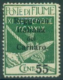 [Fiume Military Post Stamps Surcharged, type A2]