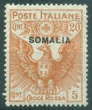 [Italian Postage Stamps Overprinted "SOMALIA", Tip F2]