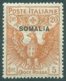 [Italian Postage Stamps Overprinted "SOMALIA", Tip F2]