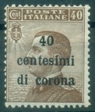 [Italian Stamps Surcharged, type G]
