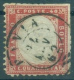 [King Victor Emmanuel II - This Issue Vary Greatly in Colour, tegund D10]