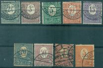 [Numeral Stamps, type A]