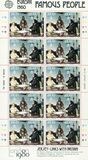 [EUROPA Stamps - Famous People, ประเภท GI]