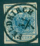 [Coat of Arms - Hand-made Paper with Watermark K.K.H.M. in Sheet, type A6]