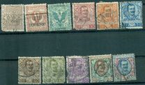 [Definitives - Eagle with Coat of Arms - Victor Emmanuel III, 1869-1947, type AH]