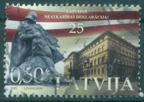 [The 25th Anniversary of Latvian Independence, type AAN]
