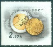 [Accession to the Euro - Self Adhesive Stamp, Tip UJ]