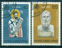 [EUROPA Stamps - Famous People - Notable Cypriots, type MW]