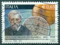 [The 100th Anniversary of the Death of Giovanni Virginio Schiaparelli, 1835-1910, тип DHJ]