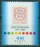 [The 10th Anniversary of the Rebirth Estonian Postage Stamps, type JF]