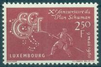 [The 10th Anniversary of Schuman Plan, tegund KB]