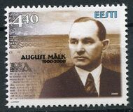 [The 100th Anniversary of the Birth of August Mälk - Writer, Typ IC]